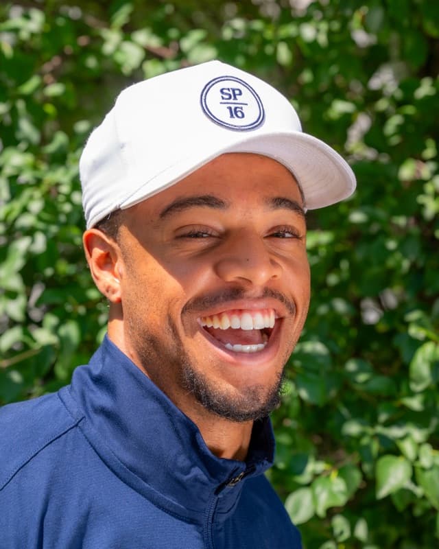 Imperial White Snap Back Hat